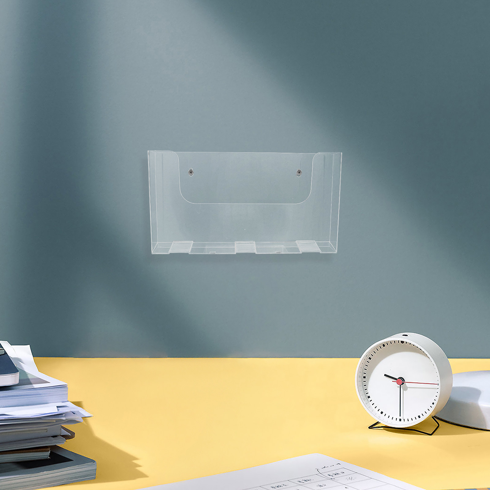Acrylic Wall File Holder 2 Pac - đánh giá và giá Magazine Holder Rack