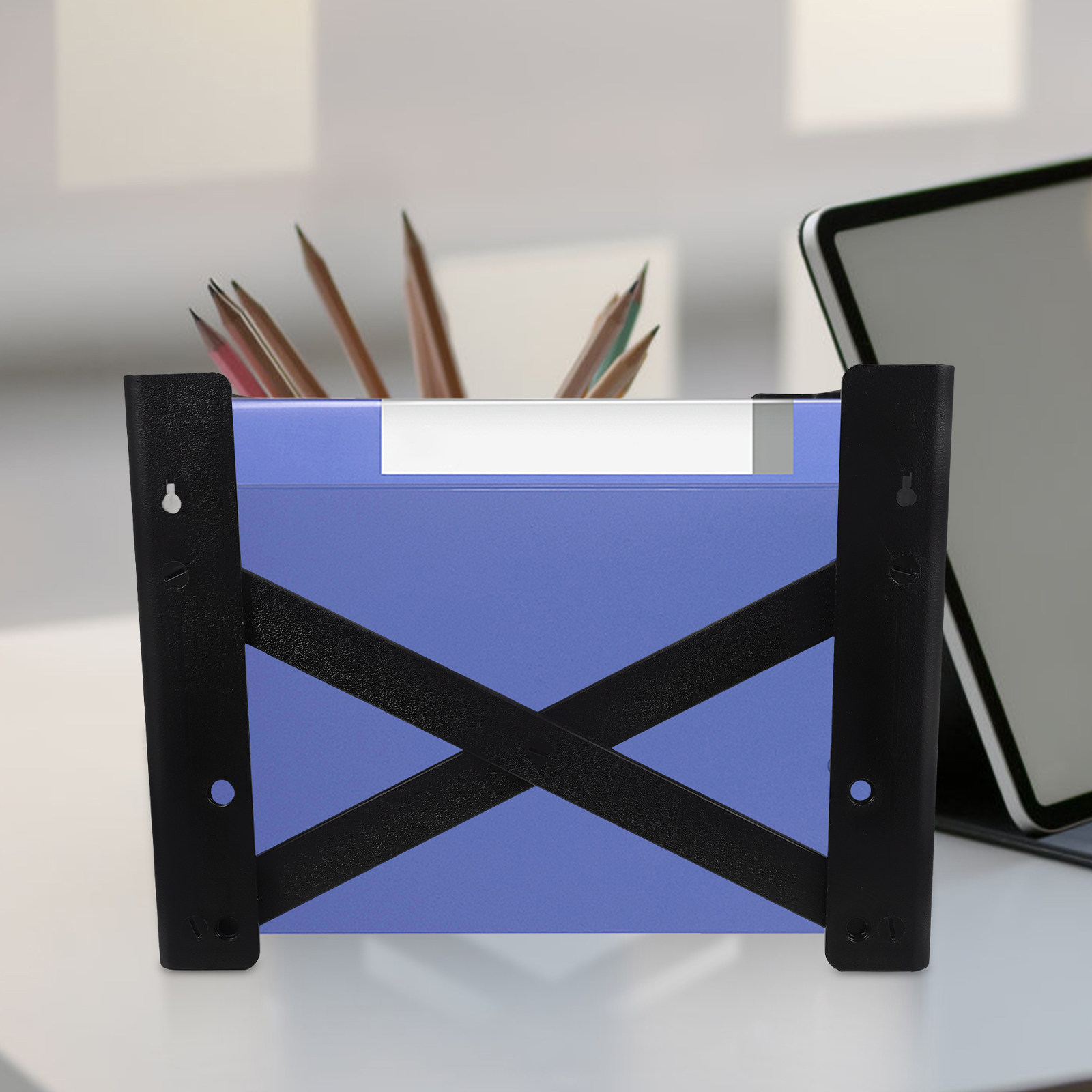 Plastic Desktop File Holder Or - đánh giá và giá Magazine Holder Rack