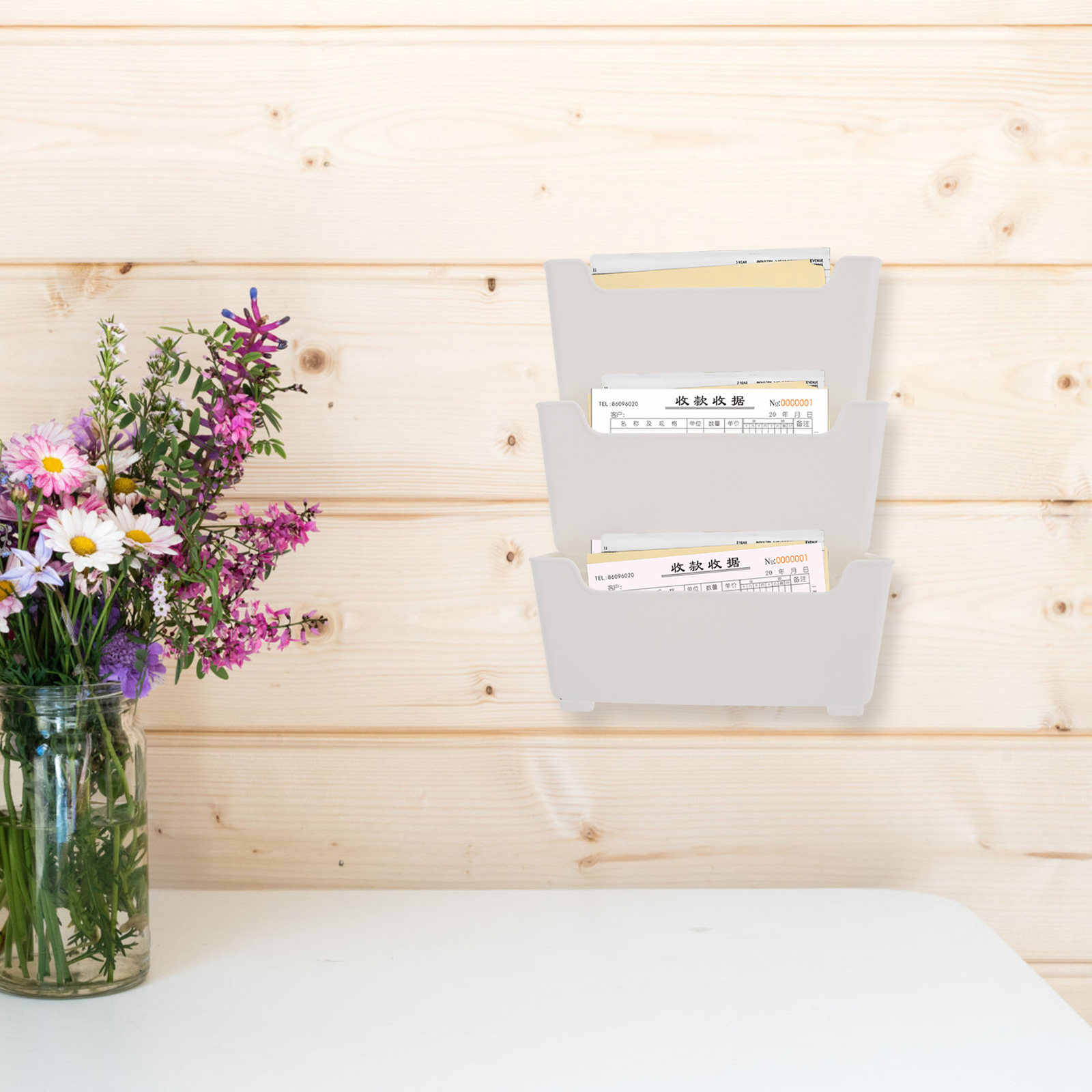 1Set Wall Mounted File Organiz - đánh giá và giá Magazine Holder Rack