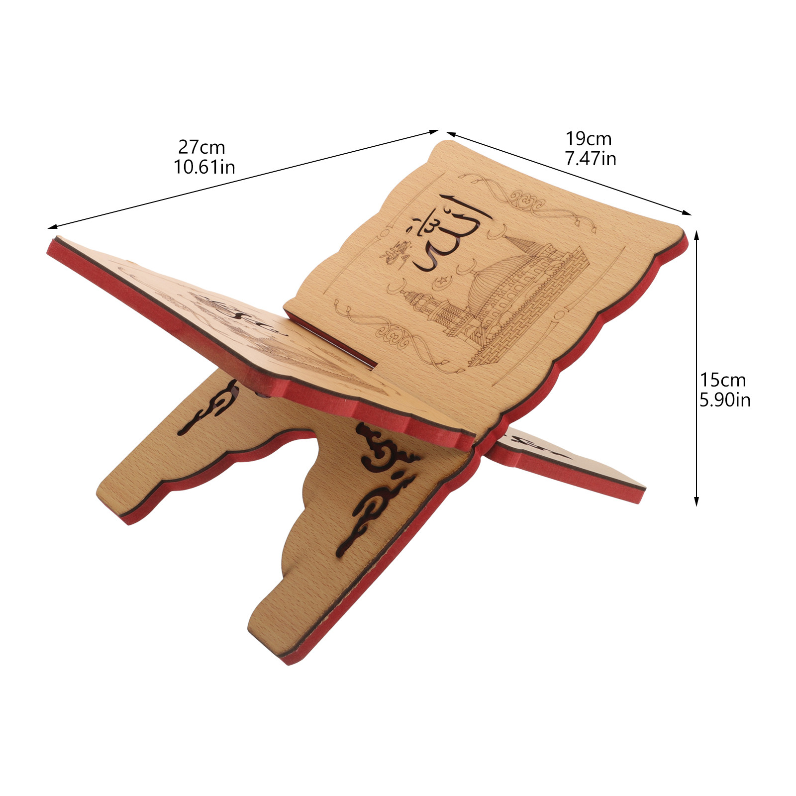 Wooden Quran Holder Reading St - đánh giá và giá Magazine Holder Rack