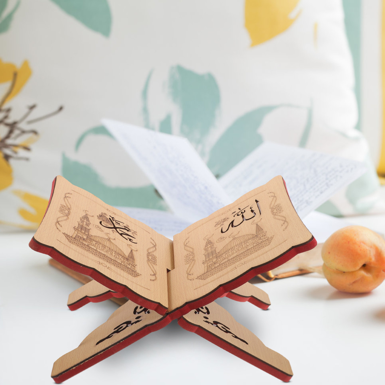 Wooden Quran Holder Reading St - đánh giá và giá Magazine Holder Rack